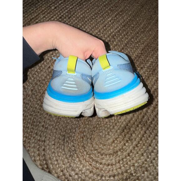 HOKA Bondi 8 running shoe in the airy blue men’s size 8.5 main image 6